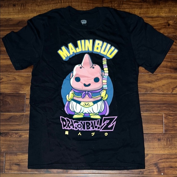 Pop Black Majin Buu Dragon Ball Z Tee ⭐️ - Picture 1 of 1